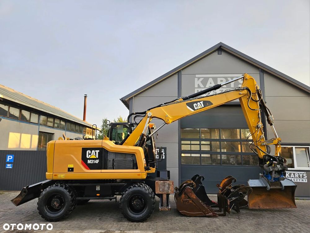 Caterpillar KOPARKA KOŁOWA CAT CATERPILLAR M314F M314 313 314 315 2018R ROTOTILT