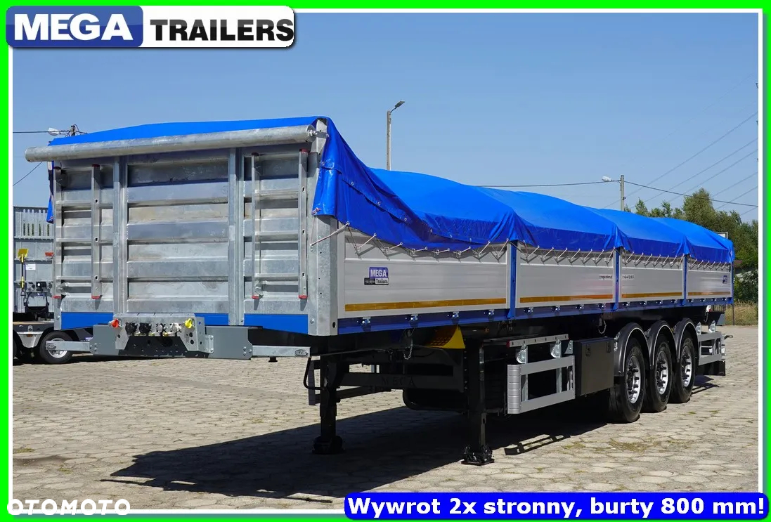 Mega 25 m³ wywrotka - platforma, 2-stronna, HARDOX 450 !!! - 22