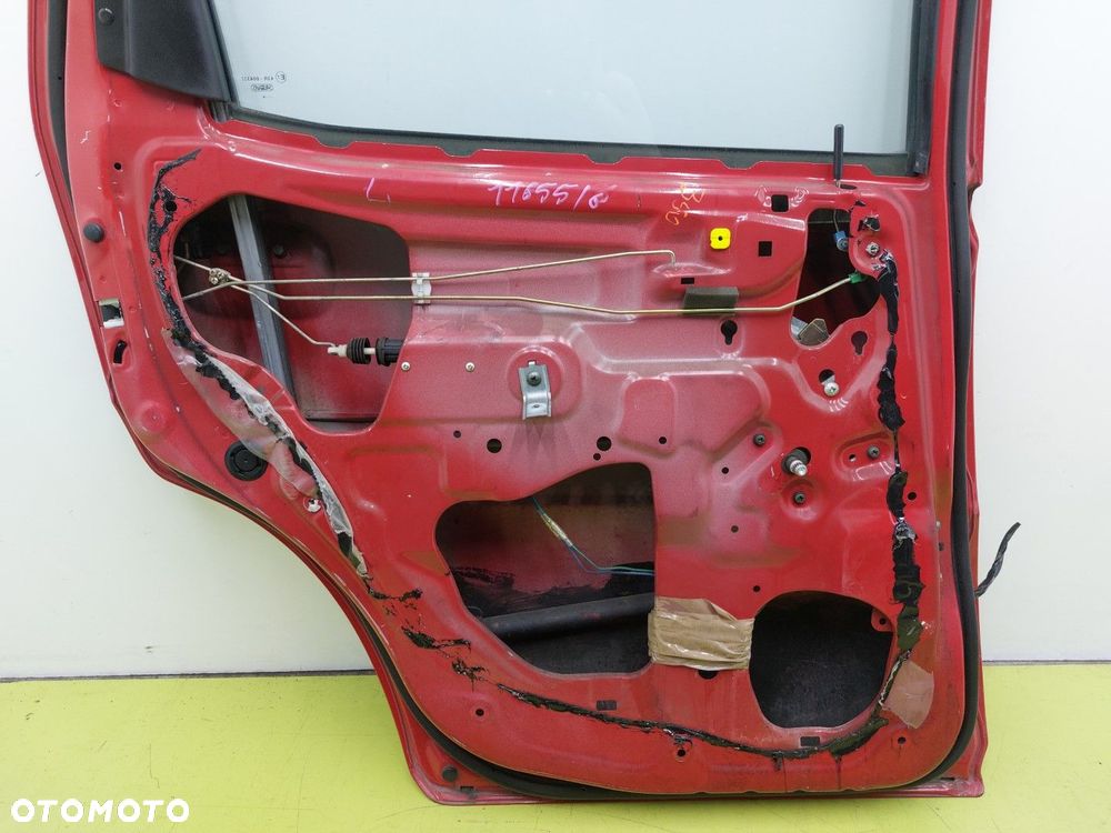 Drzwi tylne lewe tył SUZUKI IGNIS I 2000-2006 ZR8 CZERWONE - 10