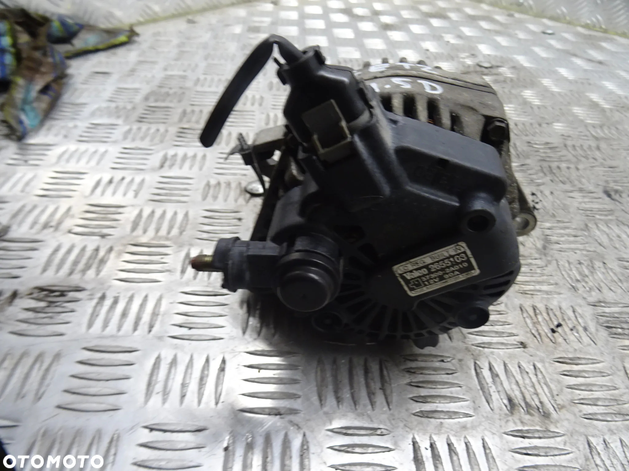 HYUNDAI GETZ LIFT 05-11 1.5CRDI ALTERNATOR 37300-2A010 - 5