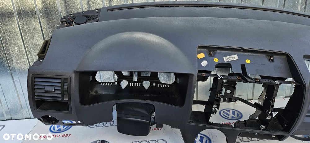 VW TRANSPORTER T5 Airbag kierownicy Poduszka kierowcy 7H0880201S Pas bezpieczeństwa prawy lewy Pasy 7H0857806F 7H0857805F Kokpit Konsola Deska rozdzielcza - 2