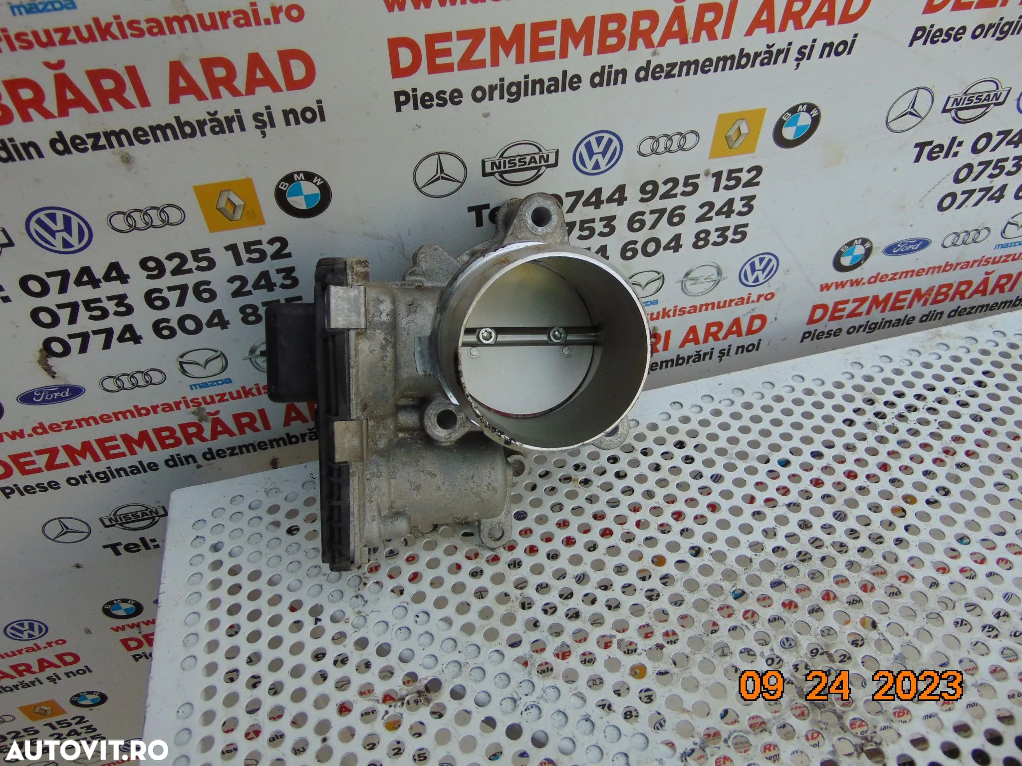 Clapeta acceleratie Peugeot 1.6 hibrid DS Opel Citroen 308 3008 508 5008 c4 c5 aircross grandland d - 1
