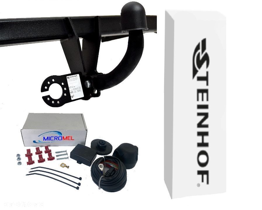 Hak holowniczy + MODUŁ 7PIN do Seat Leon II 5 drzwi od 2005 do 2012 - 1