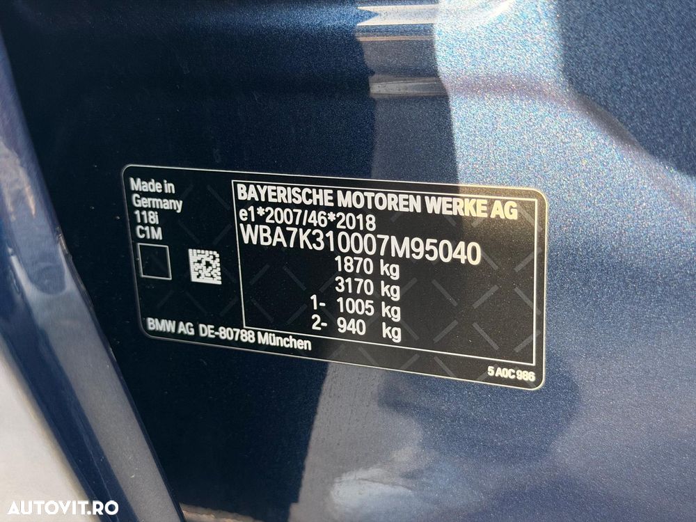 BMW Seria 1 118i Aut. Urban Line - 35