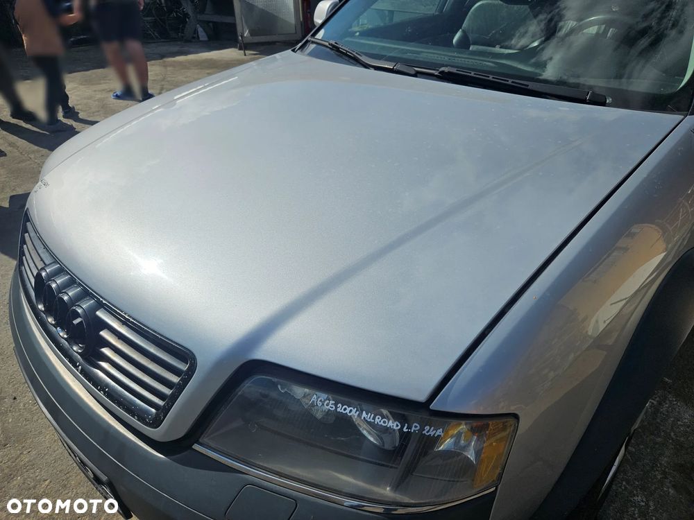 AUDI A6 C5 ALLROAD LIFT MASKA POKRYWA SILNIKA LY7W - 12