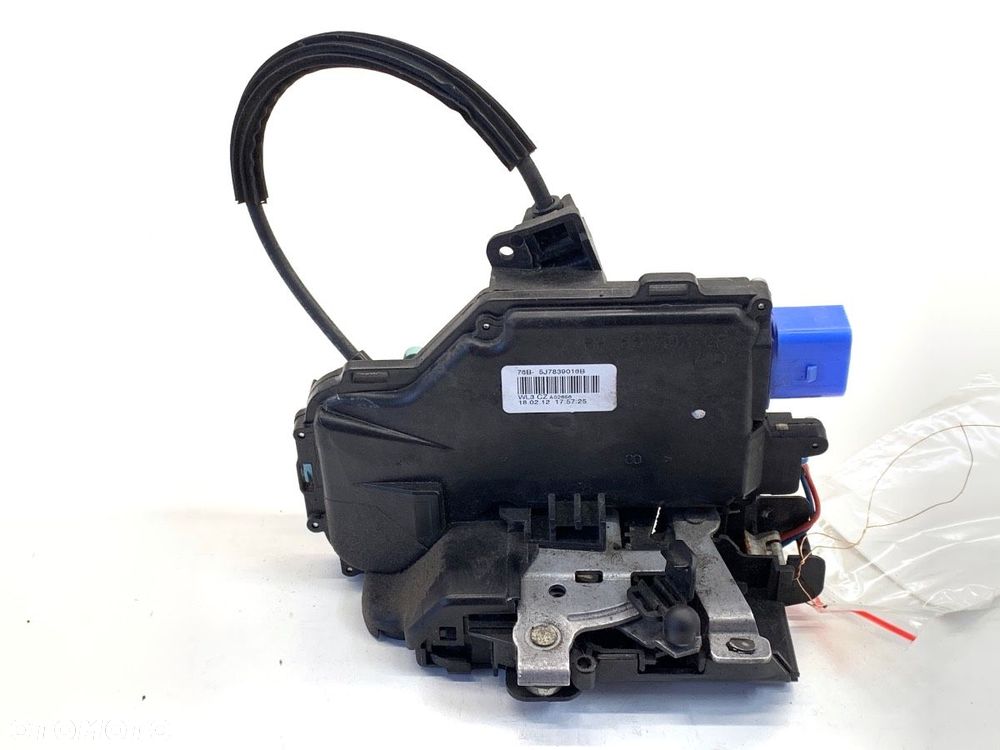 ZAMEK DRZWI PRAWY TYŁ  SKODA ROOMSTER (5J7) 2006 - 2015 1.4 63 kW [86 KM] benzyna 2006 - 2015 - 1