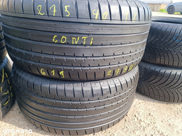 275/40R18 103 W XL Opony Letnie Lato Continental SportContact 2 Legnica ALU-RAD 6mm 275/40