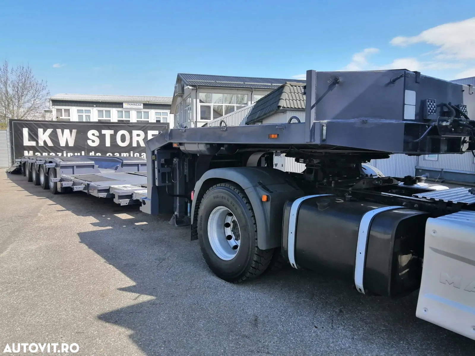 MAN Rata Leasing 813 Eur Cap Tractor MAN 18.460 TGX 4X4 +Trailer Langendorf, 4 Axe, 59 tone - 32