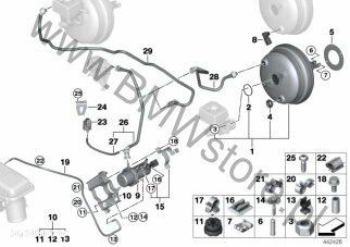 Pompa podciśnieniowa BMW - 34336860881 / 34 33 6 860 881 - 3