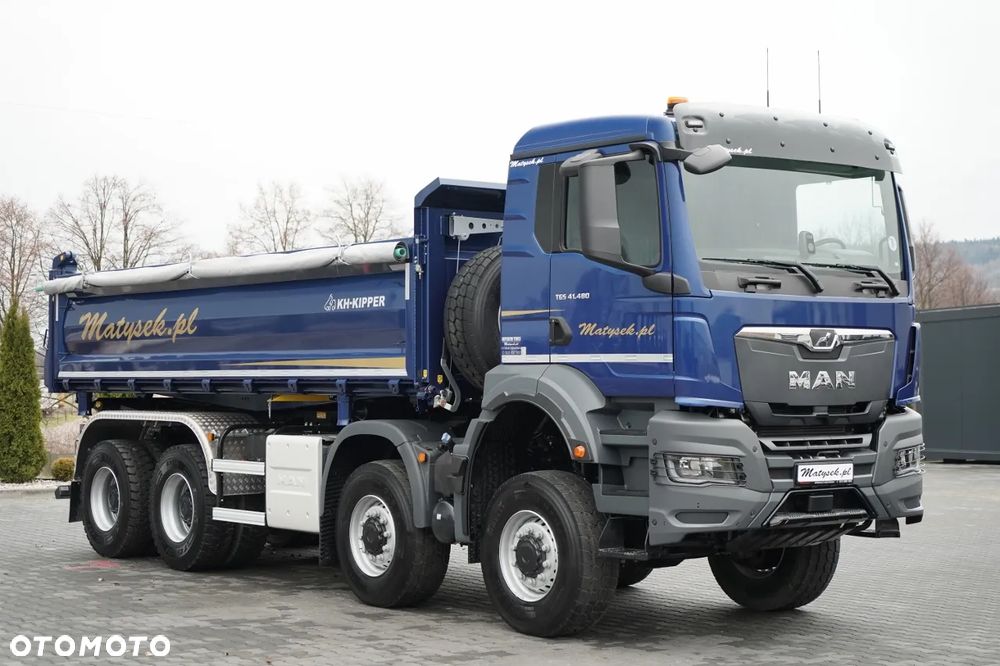 MAN TGS 41.480 / 8X6 / WYWROTKA 3 STRONNA / BORDMATIC / KH KIPPER / AUTOMAT / FABRYCZNIE NOWY / 2025 / - 16