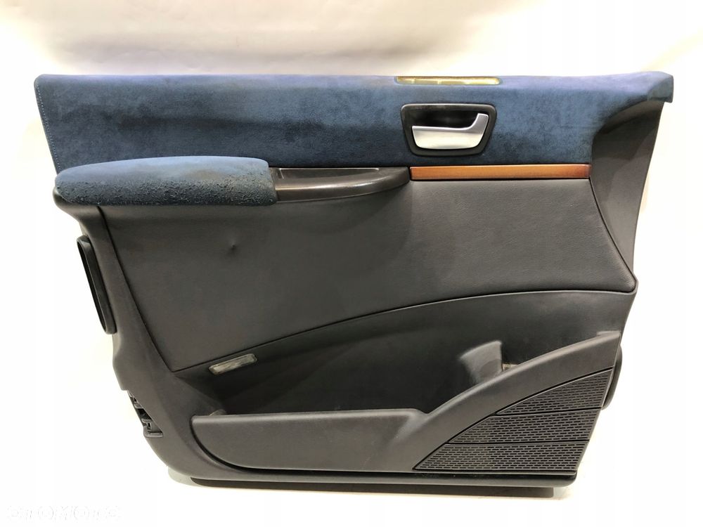 lancia phedra boczek lewy alcantara niebieska - 1