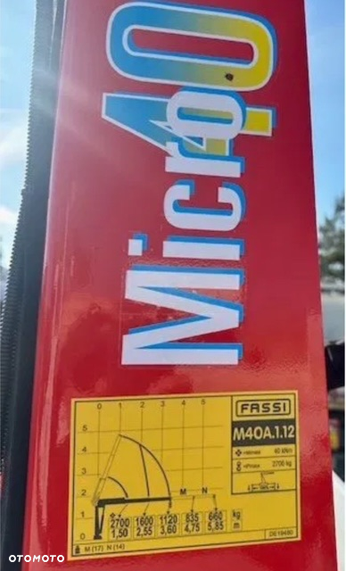 Iveco 35C14 Hds fassi m40 -2700 kg - 2