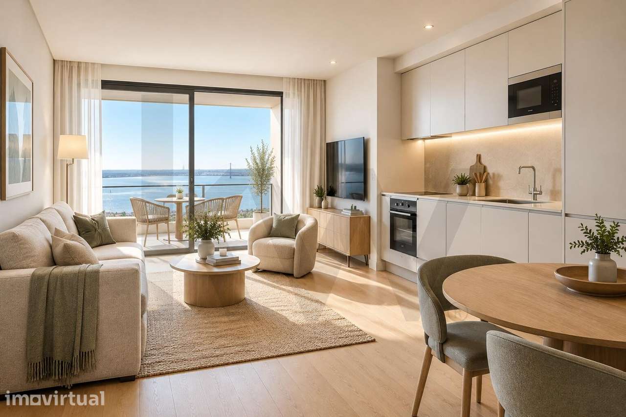 Apartamento Smart S1 com 2 lugares de estacionamento | Póvoa de Santa - Grande imagem: 2/9