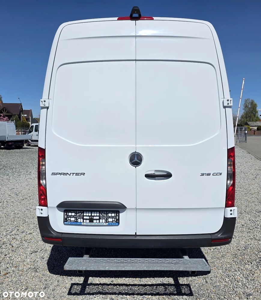 Mercedes-Benz SPRINTER 316 2,2 CDI 163 KONNY MAX MAXI KLIMA WEBASTO NAVI KAMERA 194T/KM PRZEBIEGU GWARANCJA - 4