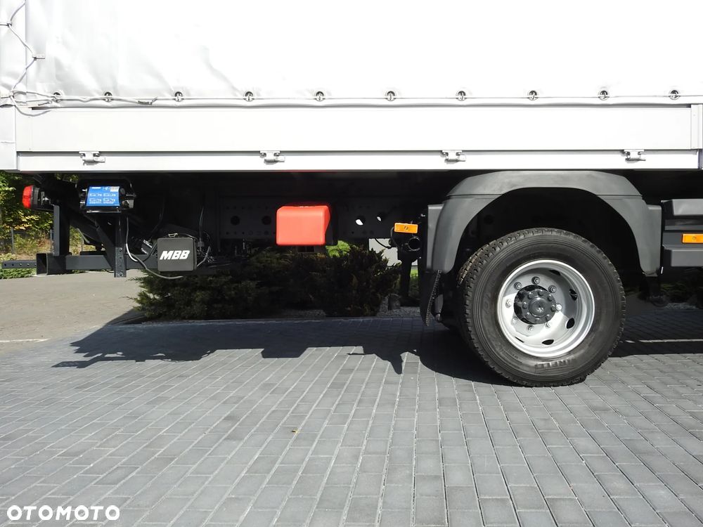 Mercedes-Benz ATEGO 1221 PLANDEKA WINDA 16 PALET WEBASTO KLIMATYZACJA PNEUMATYKA BLIŹNIACZE KOŁA 230KM [ 859917 ] - 29