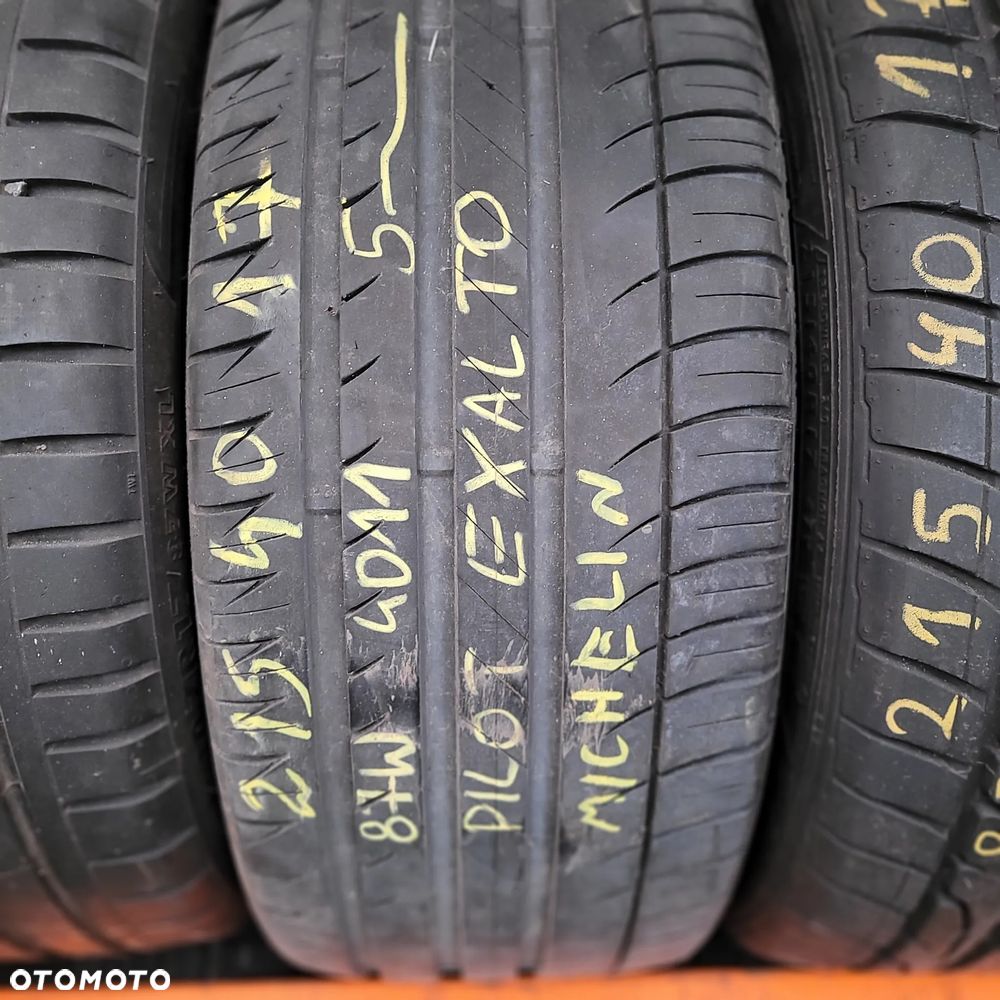215/40R17 87W - MICHELIN PILOT EXALTO - 5mm - 1