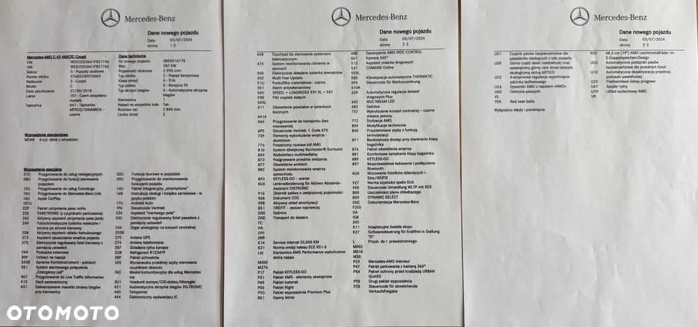 Mercedes-Benz Klasa C 43 AMG 4MATIC - 23