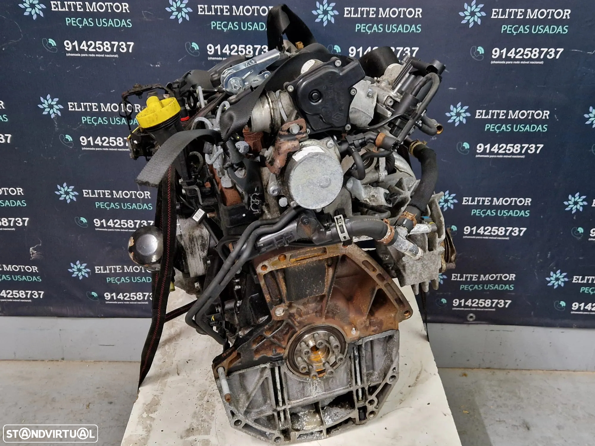 Motor usado K9K646 NISSAN NV200 1.5 DCI 110CV KADJAR QASHQAI SCENIC CAPTUR 95CV - 4