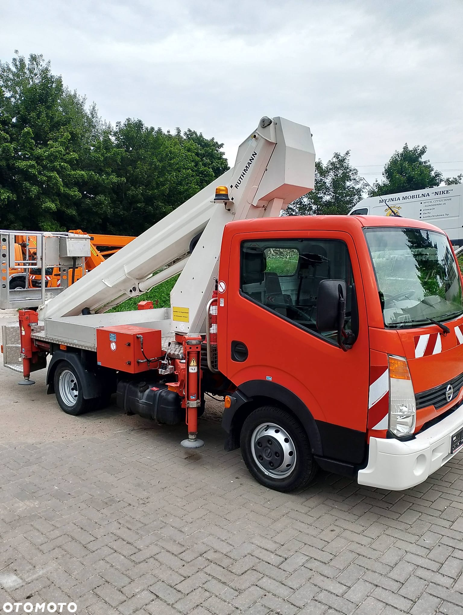 Nissan Podnośnik Koszowy Ruthmann TB 270 27Metró  15W Bok Zwyżka Stan Idealny jak Wumag GSR Multitel - 9