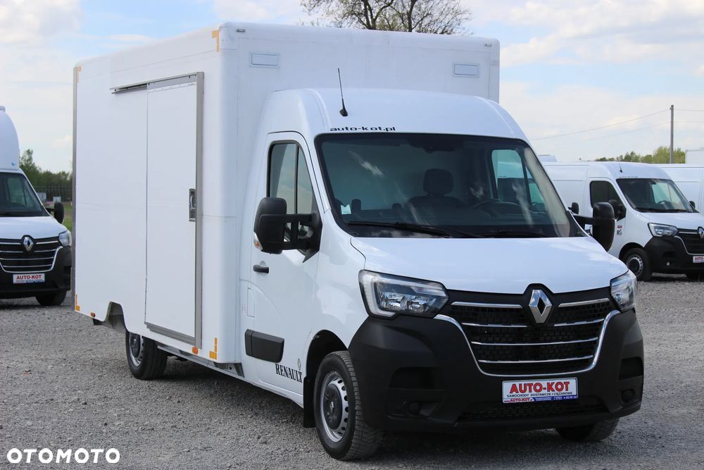 Renault MASTER 2.3*145 KM*/ KONTENER+BOCZNE DRZWI / KLIMA / CZUJNIKI+KAMERA COFANIA/ SERWIS / STAN IDEALNY /