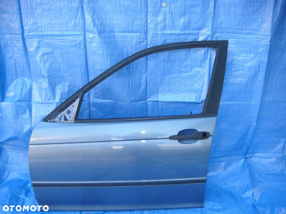 bmw e-46 99r sedan drzwi lewy przód stahl blau metallic - 1