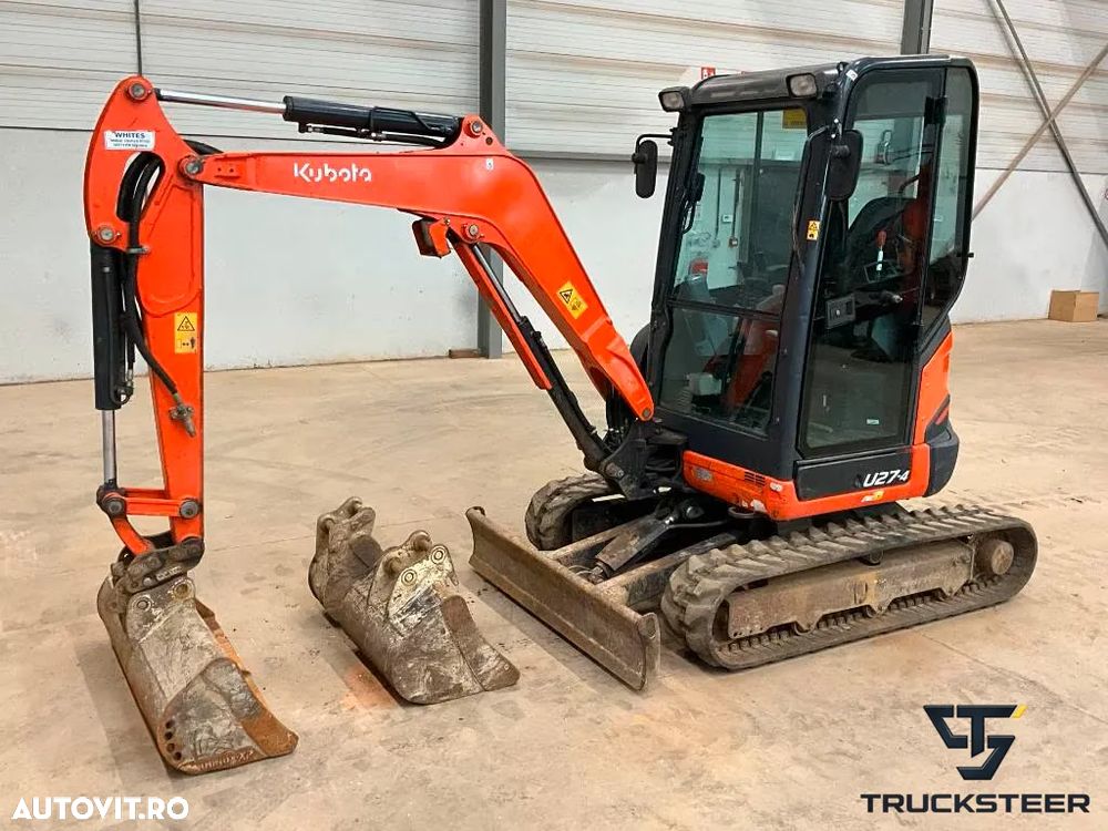 Kubota U 27-4 | JoyStick | Lama Nivelatoare - 1