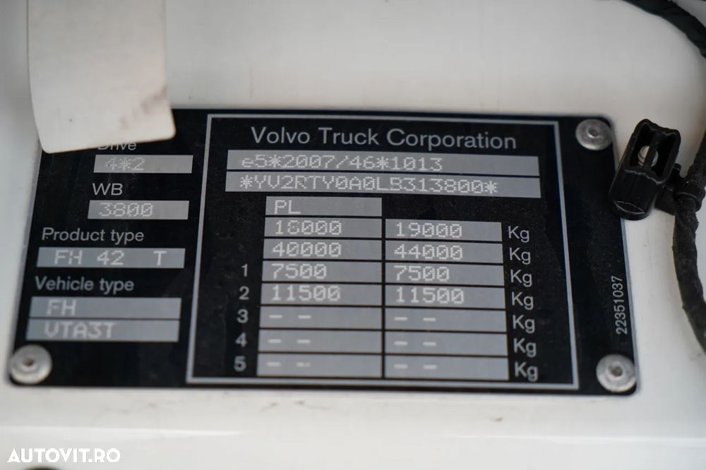 Volvo FH 460 / LOWDECK / MEGA / I-SHIFT - 35