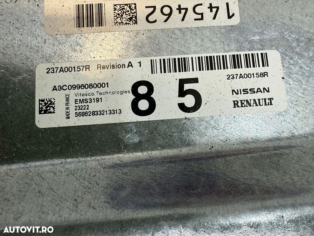 MODUL CALCULATOR MOTOR ECU NISSAN JUKE HYBRID 1.6 BENZINA 2023 COD OEM NHC004-001 237A00157R 2022-2024 - 6