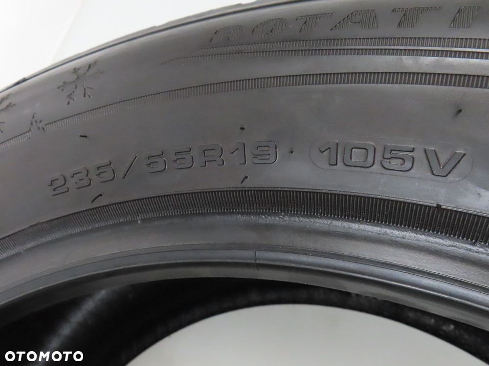 2x 235/55R19 OPONY ZIMOWE UŻYWANE Dunlop Winter Sport 5 SUV 105V XL - 9