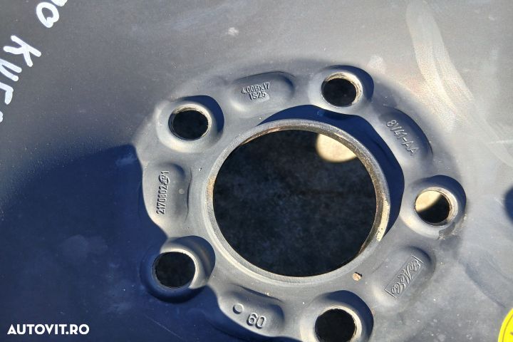 Roata de rezerva slim R17 8V41-AA 135/90 R17 4.00BX17 2170802 8V41-AA - 3