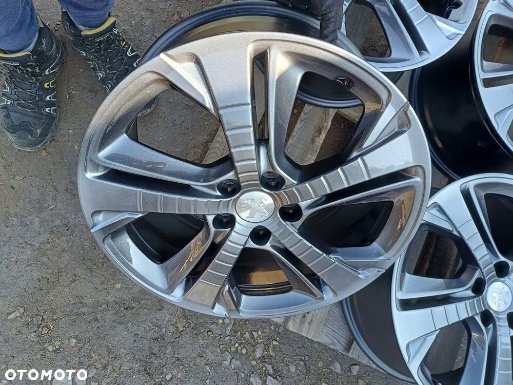 peugeot 308 t9 felgi 18" 5x108 et48 8j gt line 9806253277 jak nowe szare !! - 9