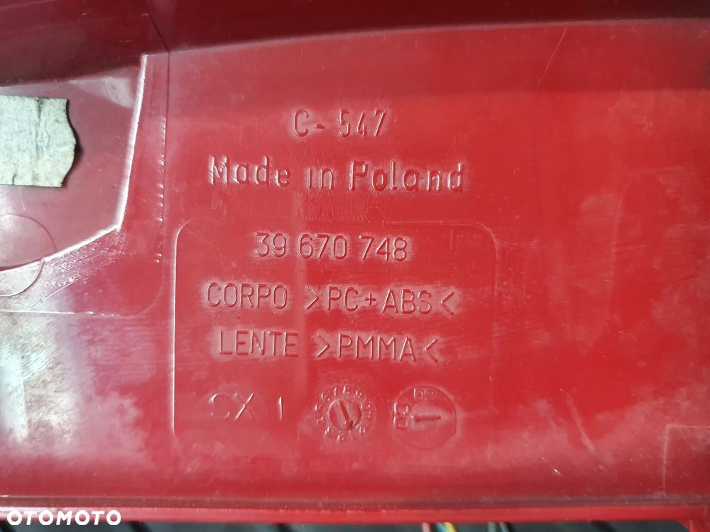 FIAT SEICENTO 1998-2009 LAMPA TYLNA LEWA - 3