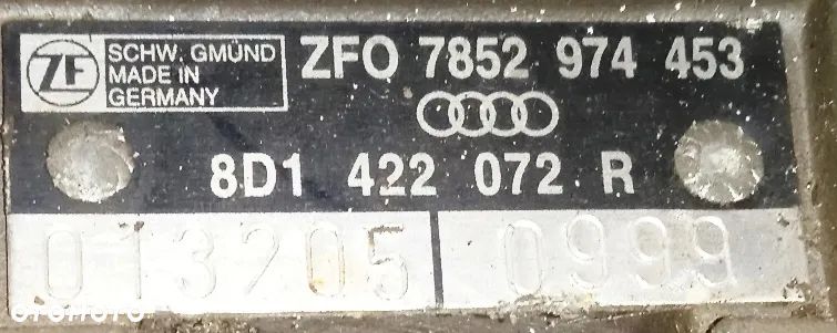 Maglownica Audi A4 FL 8D1422072R - 5