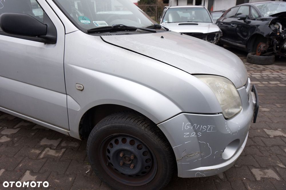 MASKA ZDERZAK BŁOTNIKI LAMPY IGNIS II Z2S  SUZUKI 2003-2011 SREBRNY PRZÓD KOMPLETNY - 16