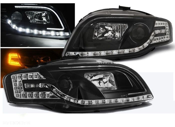 Lampy Reflektory AUDI A4 B7 04-08 LED KIERUNKI - 2