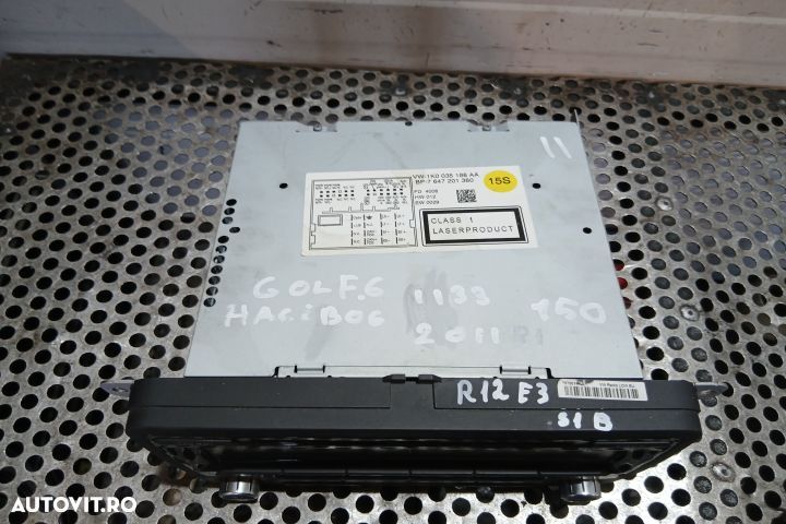 Radio cd 1K0035186AA 1K0035186AA Volkswagen VW Golf 6 [2008 - 2015] H - 2