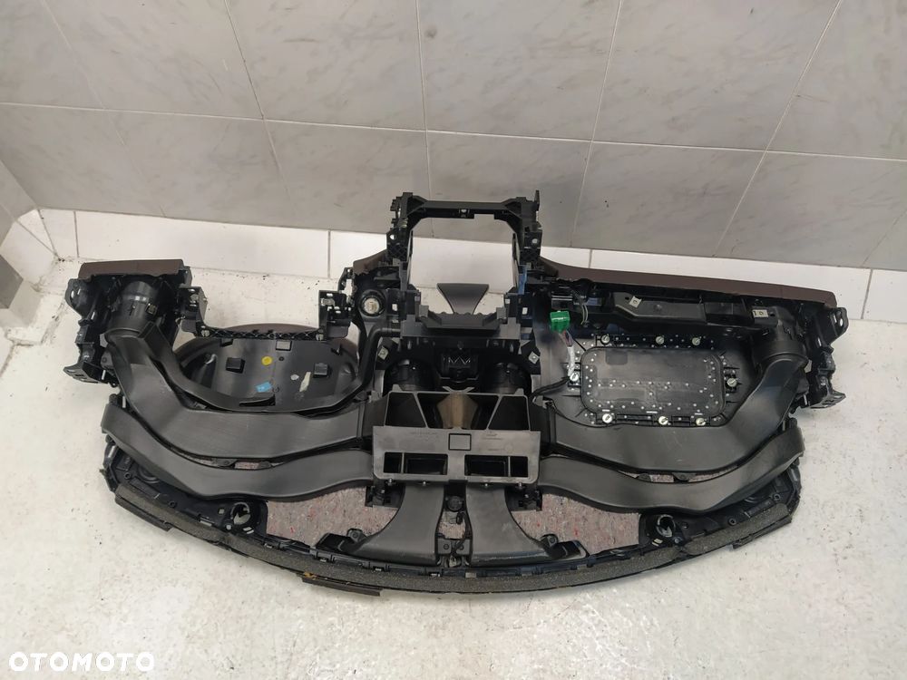 JAGUAR XJ X351 DESKA KONSOLA KOKPIT PODUSZKA POWIETRZNA AIRBAG PASAŻERA KIEROWNICY ZAPINKA NAPINACZ PASÓW BEZPIECZEŃSTWA BRĄZOWA ORYGINAŁ - 35