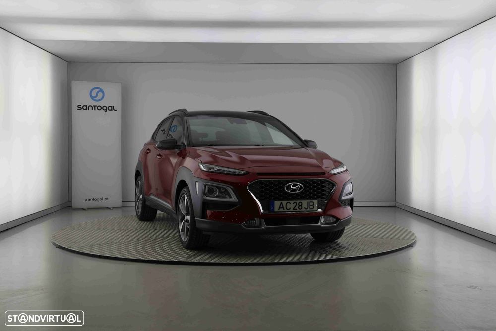 Hyundai Kauai 1.0 T-GDi Premium Pele/Tec.Vermelho - 2