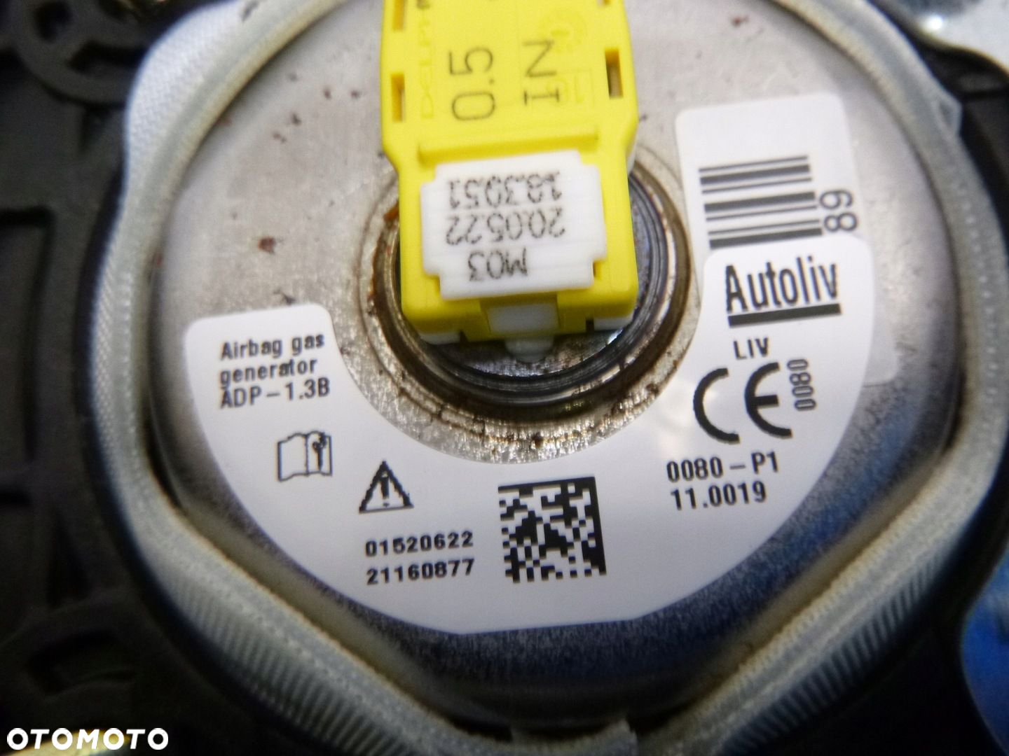 PODUSZKA PASAŻERA PEUGEOT 208 II 2008 II OPEL CORSA F 9820860280 - 10