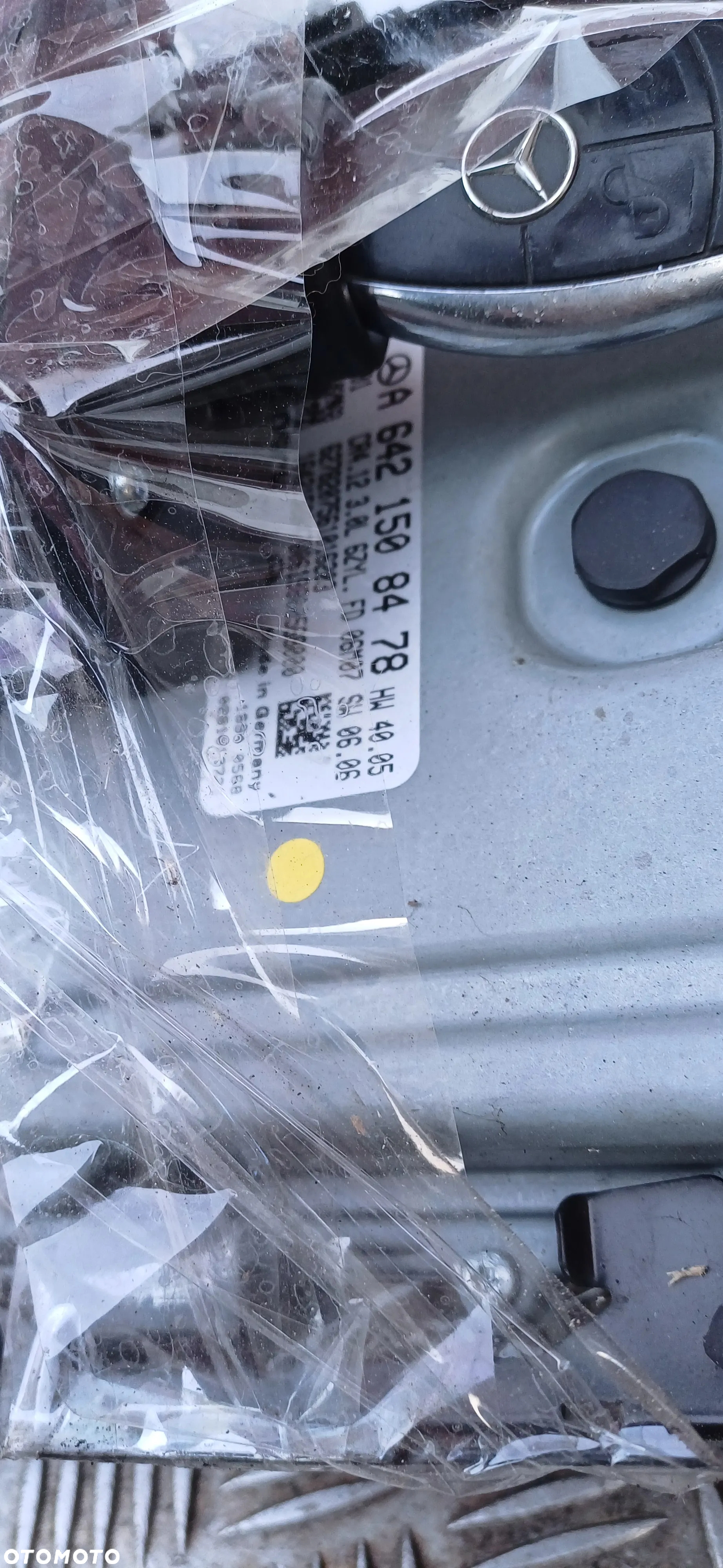3.0 V6 CDI W211 ZESTAW STARTOWY DO ODPALENIA KOMPUTER STEROWNIK STACYJKA A6421508479 - 3
