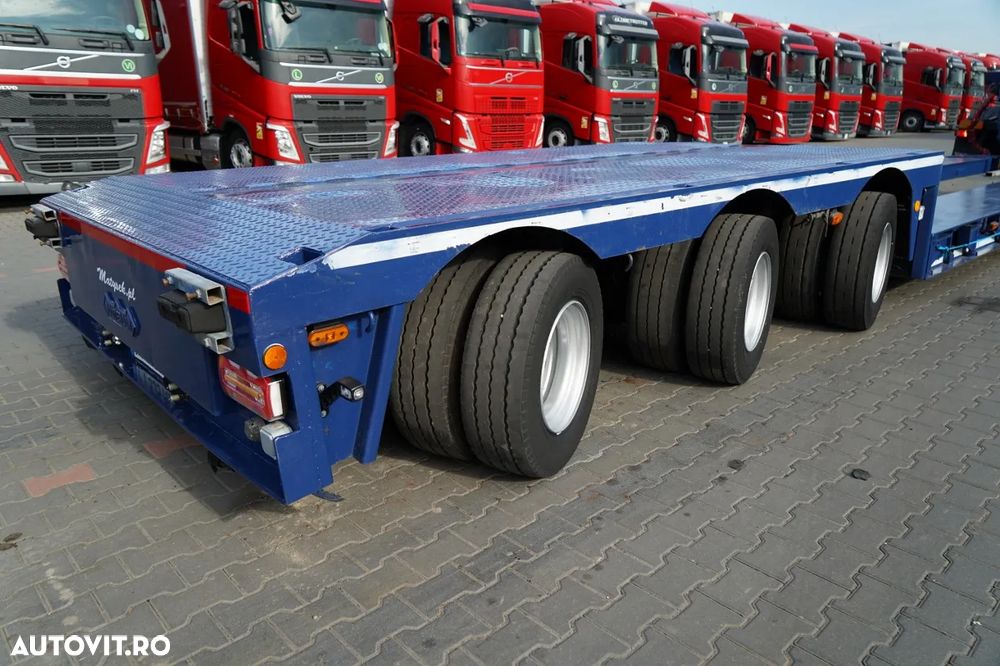 Nooteboom TIEFBET DETACHABIL / ȘASIU JOS / EXTENSIBIL / AXE DE DIRECȚIE / 22,5 m / SAF / SUPORT / - 32