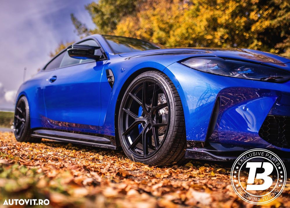 Set Jante usoare 5x112 Japan Racing SL01 R18 Matt Black BMW G20/G21 G22/G23 - 2