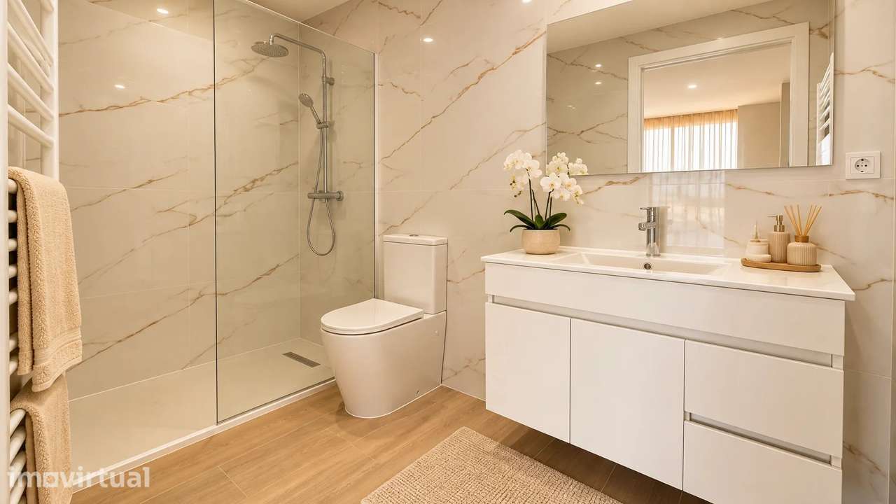 Apartamento T0 Novo NO Centro DE Ponte DA Barca - Grande imagem: 4/13