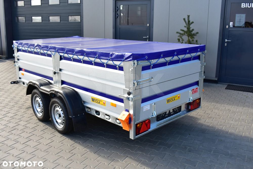 Wiola Mocna przyczepa lekka SILEZIA KOMFORT PLUS MAX 302 x 152 cm. DMC. 750 kg. DOSTAWA!! - 18