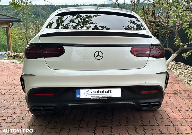 Difuzor Mercedes GLE Coupe compatibil cu GLE C292 (15-18) GLE63 Design Full Black - 1