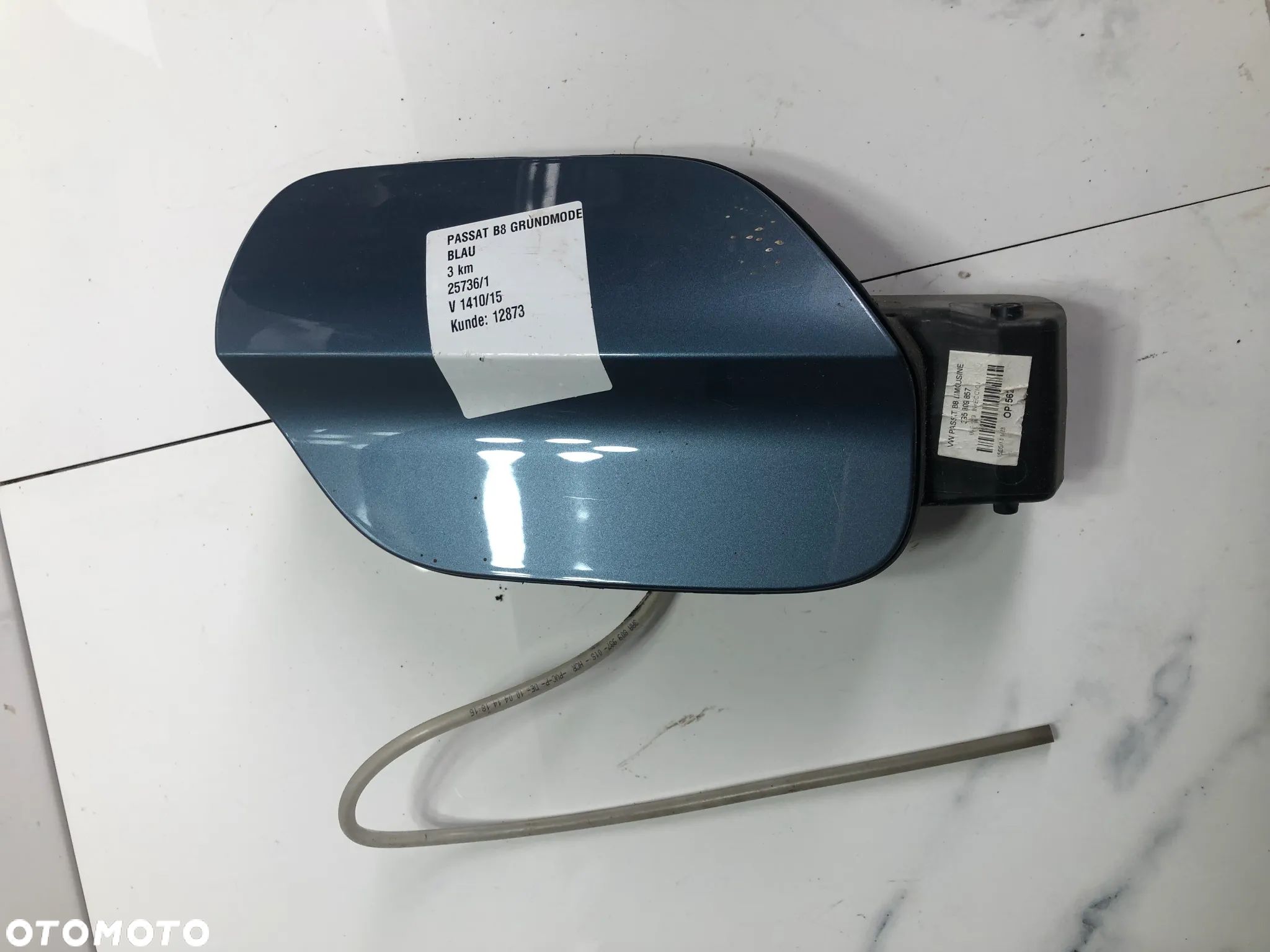 KLAPKA WLEWU PALIWA VW PASSAT B8 3G5809857 LB5J  POTESTOWA MINIMALNY PRZEBIEG - 1