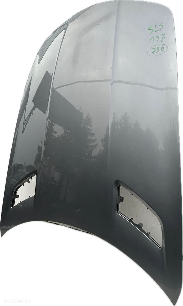MASKA AMG POKRYWA PRZOD 756 LAK MERCEDES SLS W197 ORYGINAL DEMONTAZ 197003089 - 3