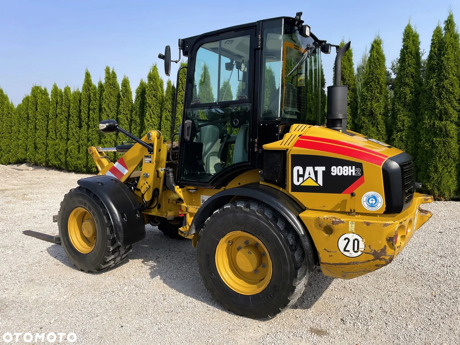 Caterpillar CAT 908H2 908 / PIĘKNA / 2014 ROK / 5334 MTH / ZADBANA / Z NIEMIEC / W CAŁOŚCI ORYGINAŁ / BEZ DPF I ADBLUE / 906 907 M 506 509 L30 L35 - 2