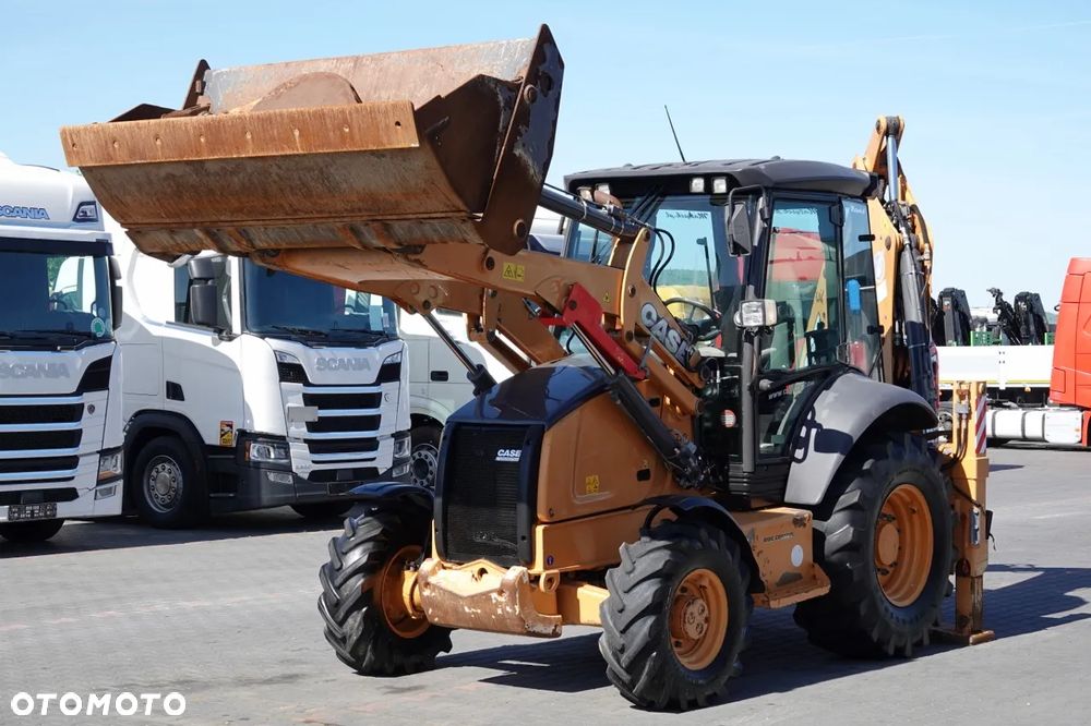 Case 580 ST / KOPARKO-ŁADOWARKA /KOMPLET ŁYŻEK / SPROWADZONA - 2