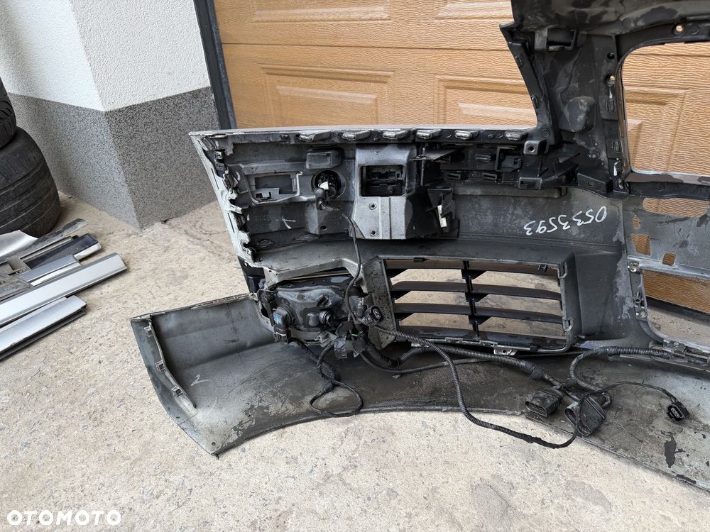 ZDERZAK PRZÓD PRZEDNI AUDI S8 D3 05-10 LY7W 4E0807105S KOMPLETNY - 18